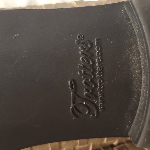 Trotters Liz Gold Metallic Leather Woven Slip on Loafers 8.5 N - Picture 9 of 9